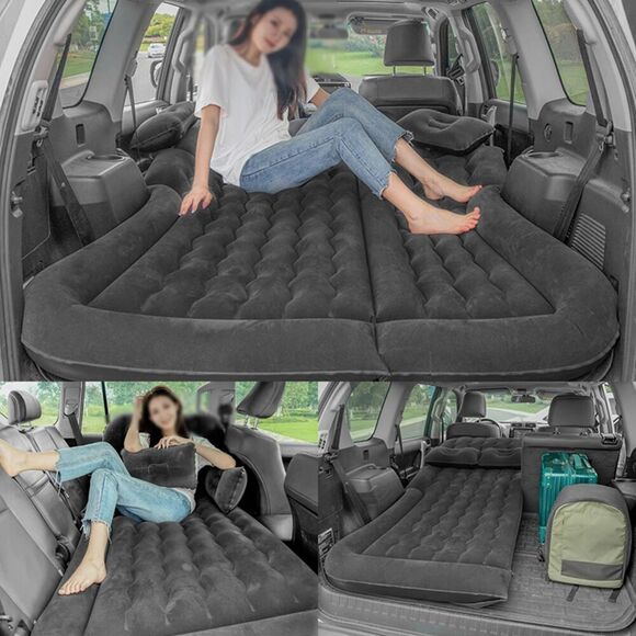 Multi Function Vehicle Traveling Bed Mounted Mattress Inflatable Bed with Pump - Picture 1 of 6